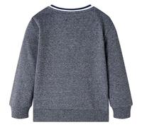 Sweatshirt Pour Enfants Mélange Bleu Marine 116