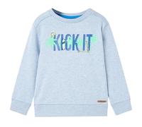 Sweatshirt pour enfants mélange bleu pâle 104 vidaXL