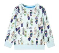 Sweatshirt Pour Enfants Mélange Bleu Pâle 116