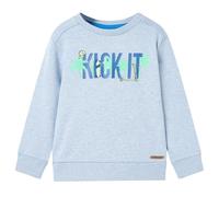 Sweatshirt Pour Enfants Mélange Bleu Pâle 140
