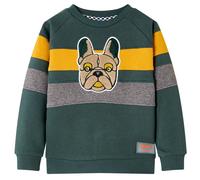 Sweatshirt Pour Enfants Vert Foncé 116