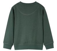 Sweatshirt pour enfants vert foncé 92 vêtements pour enfants vidaXL