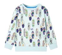 Sweatshirt pour Enfants Vêtement Col Rond Tout-petits Mélange Bleu Pâle 116 vida