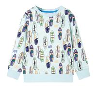 Sweatshirt pour Enfants Vêtement Col Rond Tout-petits Mélange Bleu Pâle 116 vida