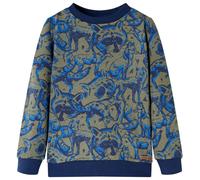 Sweatshirt pour Enfants Vêtement Tout-petits Imprimé Raton Laveur Kaki 92 vidaXL