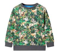 Sweatshirt pour enfants vieux pétrole 128 vidaXL