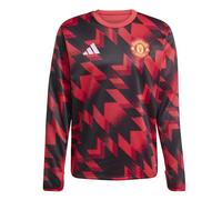 Adidas Sweat pré-match Manchester United 25/26 Chaud Rouge XL Homme
