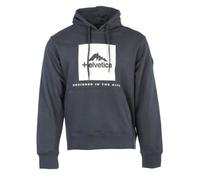 Sweatshirt pullover hoodies avec logo 07 azul Homme HELVETICA - Bleu fonce - Manches longues - Col capuche XL