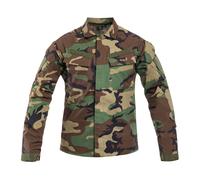 Sweatshirt Raid Polycotton Stretch Rip-Stop Helikon - US Woodland XS
