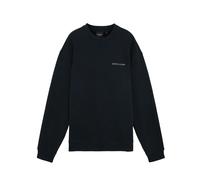 Sweatshirt ras du cou Ã imprimÃ© script brossÃ© Lyle & Scott Bleu S