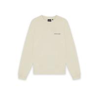 Sweatshirt ras du cou Ã imprimÃ© script brossÃ© Lyle & Scott Jaune S
