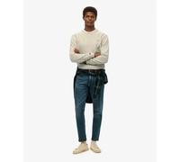 Superdry Sweat-shirt Essential ras-du-cou à logo crème Taille L
