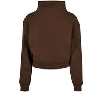 Sweatshirt ras-du-cou court à col haut femme Urban Classics Organic GT Marron 3XL