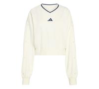 Adidas Sweatshirt femme ras-du-cou Stadium Blanc S