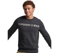 Superdry Workwear Logo Vintage Sweatshirt Noir L Homme