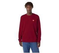 Sweatshirt ras du cou Wrangler Sign Off - red - S M
