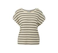 Sweatshirt rayÃ© Ã la coupe dÃ©contractÃ©e et au col rond femme s.Oliver Beige 40