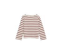 Sweatshirt rayÃ© lÃ©ger femme s.Oliver Rouge 46