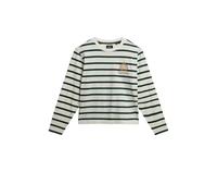Sweatshirt rayÃ© femme Superdry Country Club Blanc M