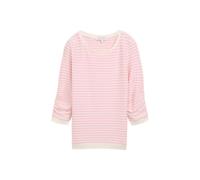 Sweatshirt rayé jacquard femme Tom Tailor Denim Rose M