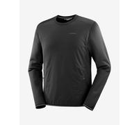 Sweatshirt Salomon Outline Hybrid Warm noir - S