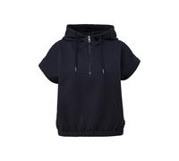 Sweatshirt sans manches à capuche, coupe décontractée femme s.Oliver Bleu 34