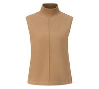 Sweatshirt sans manches avec col montant côtelé femme s.Oliver Marron 44