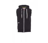 Sweatshirt sans manches Payper Boxer+ pour homme - Noir - Col capuche - French Terry S