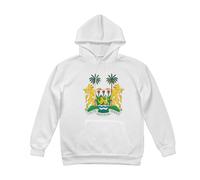 Sweatshirt Sierra Leone Doublure Polaire Sierra Leone Emblème National Lettres Graphiques Pull Col Rond Manches Longues Coupe Ample Sweat Vêtewoments Plusieurs Couleurs du XS Au XL Hoodies