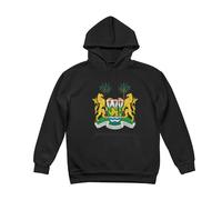 Sweatshirt Sierra Leone Doublure Polaire Sierra Leone Emblème National Lettres Graphiques Pull Col Rond Manches Longues Coupe Ample Sweat Vêtewoments Plusieurs Couleurs du XS Au XL Hoodies
