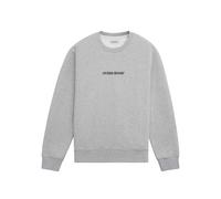 Sweatshirt slim logo brodÃ© Guess Gris M