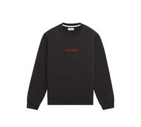 Sweatshirt slim logo brodÃ© Guess Noir XL
