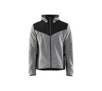Veste tricotée à capuche avec softshell BLAKLADER