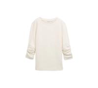 Sweatshirt structurÃ© femme Tom Tailor Blanc L