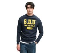 Sweatshirt Superdry Ath Felt Applique Bleu M