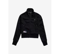 Sweatshirt Superdry Code Track Half Zip noir femme - M