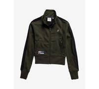 Sweatshirt Superdry Code Track Half Zip vert foncé femme - S