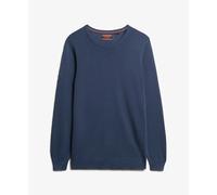 Superdry Sweat-shirt léger en tricot Essentials col rond Bleu Sargasso 3XL Homme