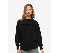 Sweatshirt Superdry Sport Luxe Crew noir femme - XS