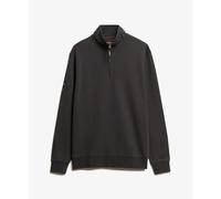 Superdry Utility Logo Henley Half Zip Sweater Gris S Homme