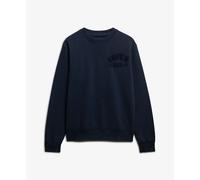 Superdry Vintage Athletic Tonal Crew Sweatshirt Bleu L Homme