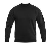 Sweatshirt Tactical Sweatshirt Round Neck Mil-Tec - Black XL