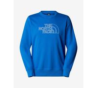 Sweatshirt The North Face Drew Peak Light Crew bleu brillant - L