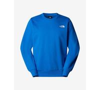 Sweatshirt The North Face Simple Dome Crew bleu intense logo blanc - M