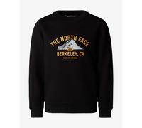 Sweatshirt The North Face Varsity Relaxed Crew noir jaune enfant - S