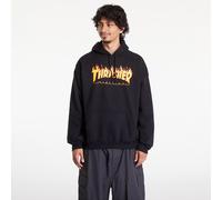 Sweatshirt Thrasher Flame Logo Hood Black XL