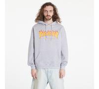 Sweatshirt Thrasher Flame Logo Hoody Melange Grey L