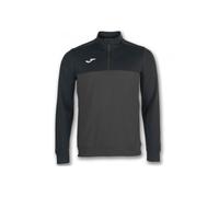 SWEATSHIRT TIRETTE 1/2 WINNER ANTHRAC.-BLACK L