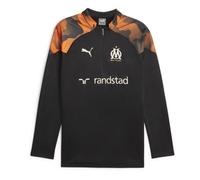 PUMA Om Sweat de Training Noir/Orange Homme 23/24 Noir L