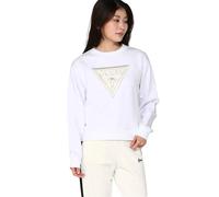 Guess Cn Lace Triangle Sweatshirt Blanc XL Femme